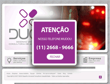 Tablet Screenshot of ducaacessibilidade.com.br
